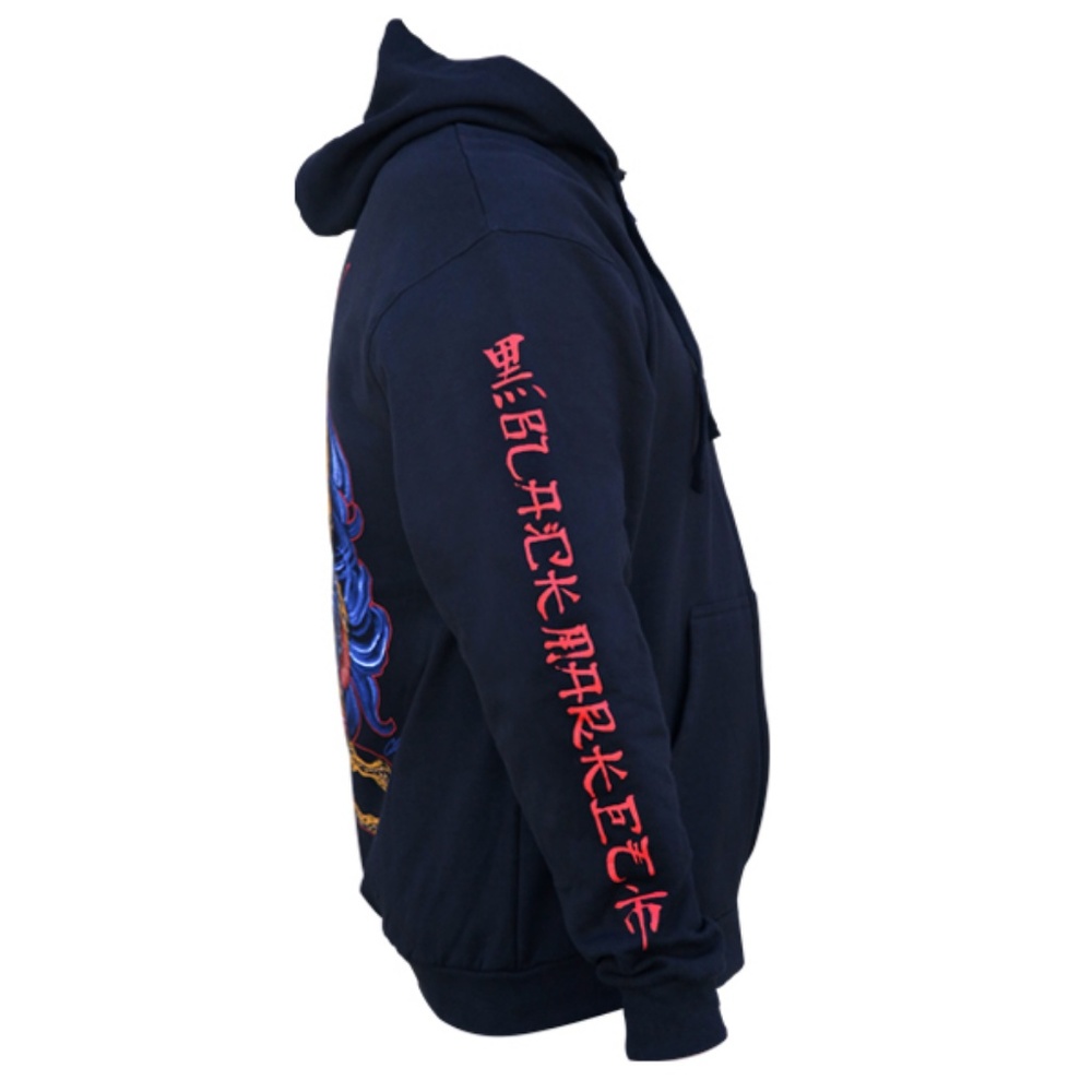 Scorned Japanese Demon Tattoo Art Black Hoodie S- M-L-XL-2XL NWT - Picture 5 of 9